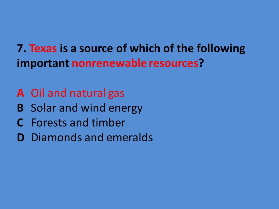 4.7C Identify and classify Earth s renewable resources including